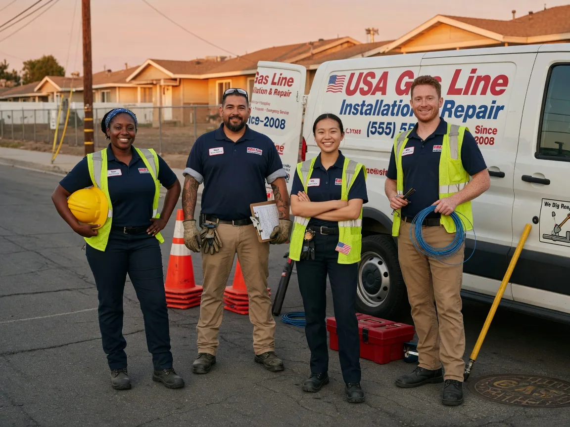 Gas Line Installation company in Sharpsburg, NC